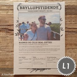 Bryllupstidende | Build It i naturlook