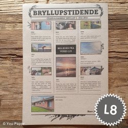 Bryllupstidende | Build It i naturlook