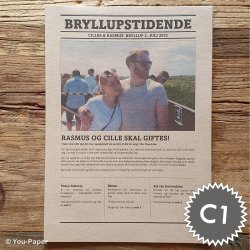 Bryllupstidende | Build It i naturlook