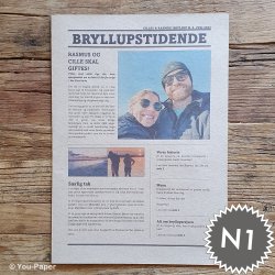 Bryllupstidende | Build It i naturlook