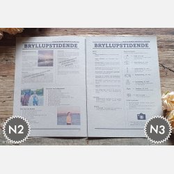 Bryllupstidende | Build It i naturlook