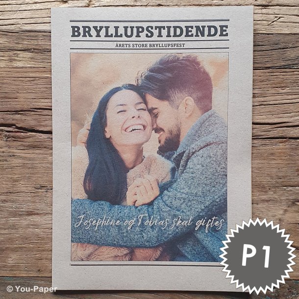 Bryllupstidende | Build It i naturlook