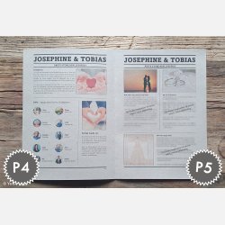 Bryllupstidende | Build It i naturlook