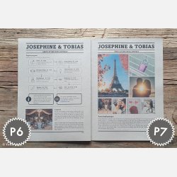 Bryllupstidende | Build It i naturlook