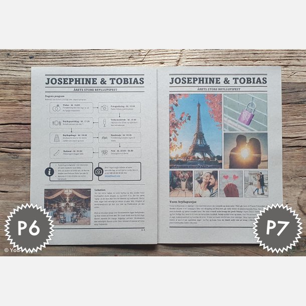 Bryllupstidende | Build It i naturlook