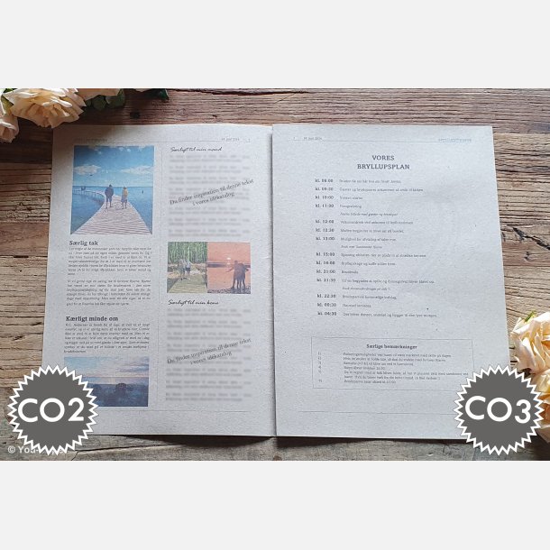 Bryllupstidende | Build It i naturlook