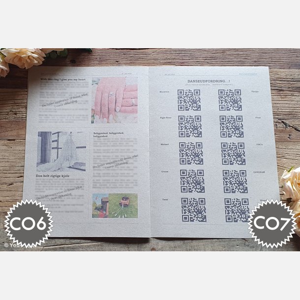 Bryllupstidende | Build It i naturlook