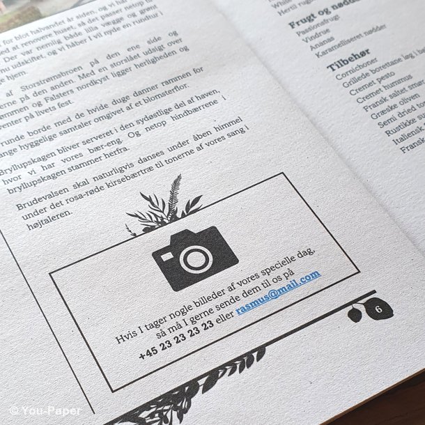 Bryllupstidende | Classic Leaf