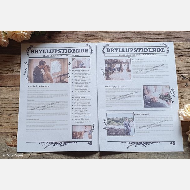 Bryllupstidende | Classic Leaf