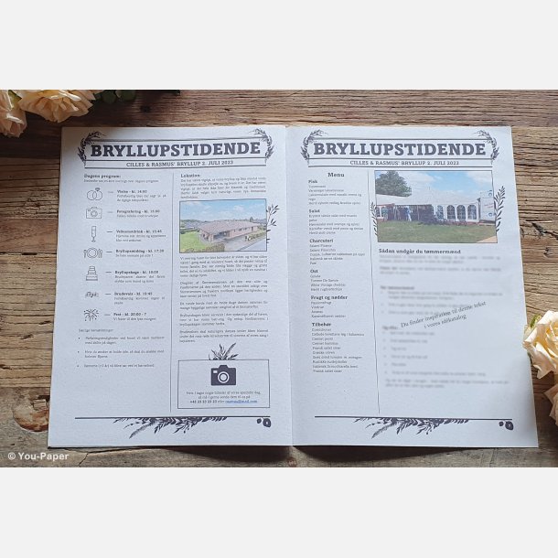 Bryllupstidende | Classic Leaf