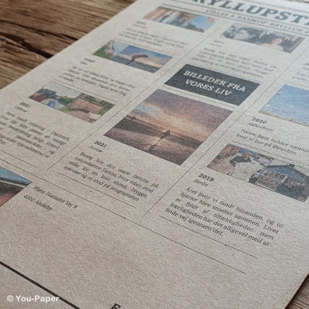 Bryllupstidende | Classic i naturlook