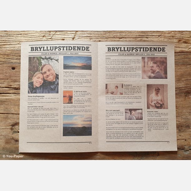 Bryllupstidende | Classic i naturlook