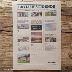 Bryllupstidende | Classic i naturlook