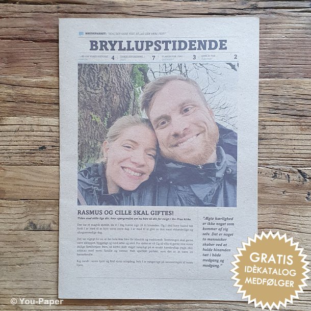 Bryllupstidende | Colorful i naturlook