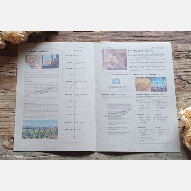 Bryllupstidende | Colorful i naturlook