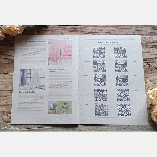 Bryllupstidende | Colorful i naturlook