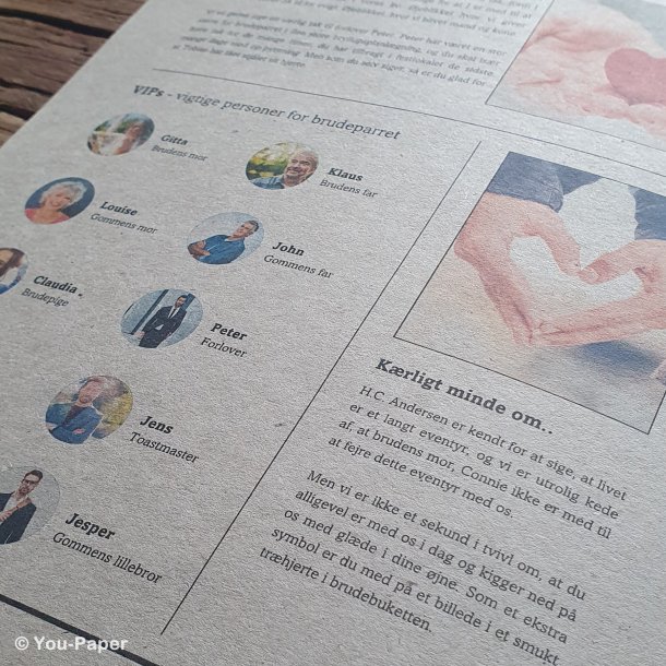 Bryllupstidende | Photos i naturlook