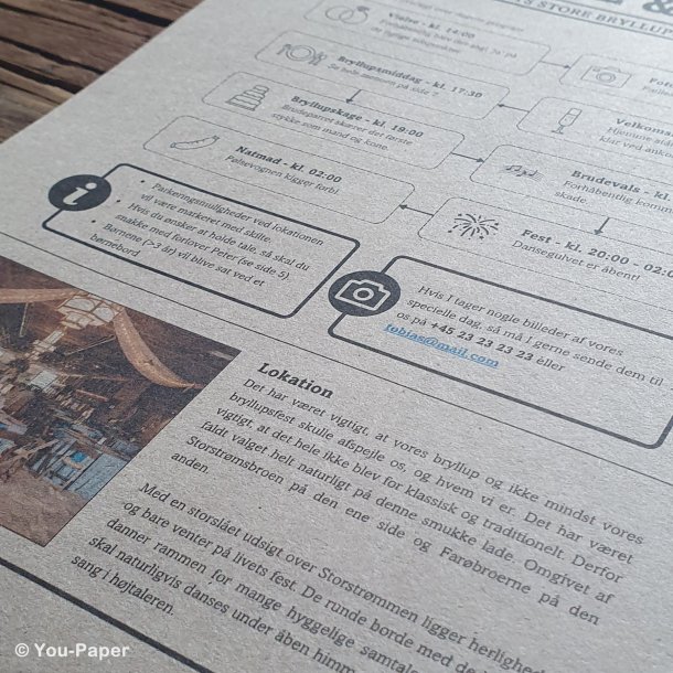 Bryllupstidende | Photos i naturlook