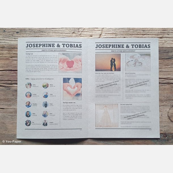 Bryllupstidende | Photos i naturlook