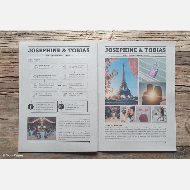 Bryllupstidende | Photos i naturlook