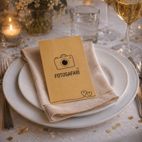 Fotosafarikort som bordunderholdning til konfirmation &ndash; aktiver g�ster med fotoopgaver