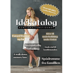 Idekatalog der viser id�er og inspiration til artikler og indslag i en konfirmationsavis