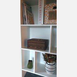 Krlighedskassen trykt med jeres initialer