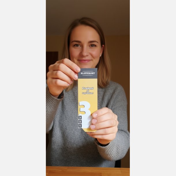 Design dit eget personlige klippekort &ndash; unik gaveid�