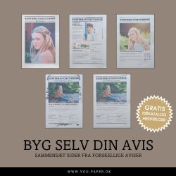 Eksempel p� konfirmationsavis som underholdning til konfirmation