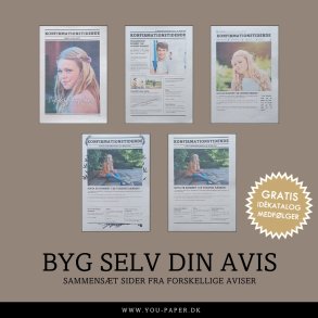 Konfirmationstidende | Build It i naturlook