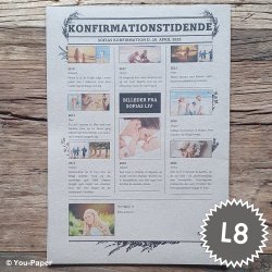 Konfirmationstidende | Build It i naturlook