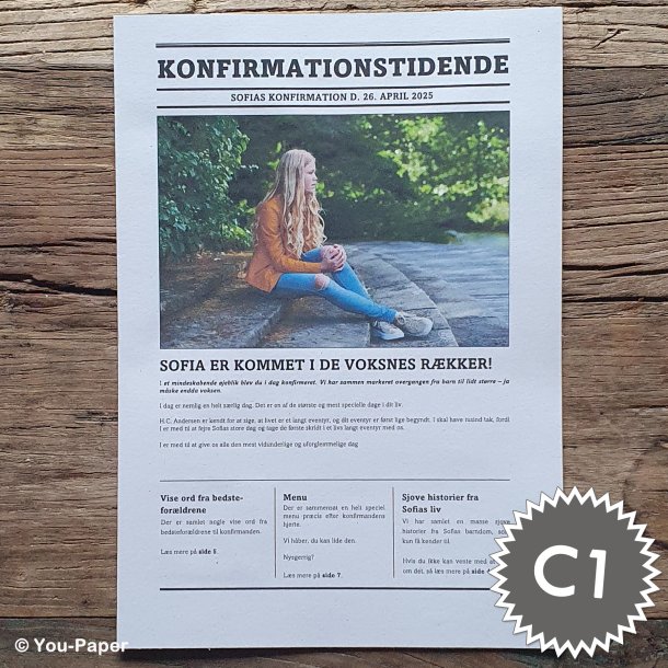 Konfirmationstidende | Build It