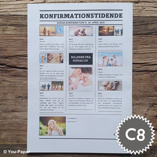 Konfirmationstidende | Build It