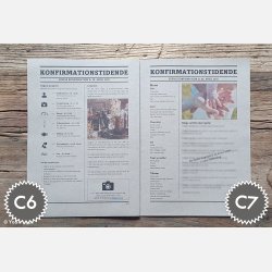 Konfirmationstidende | Build It i naturlook