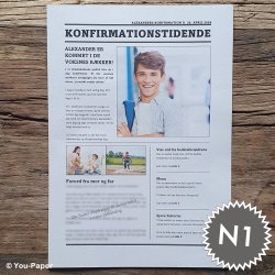 Konfirmationstidende | Build It