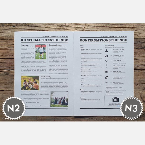 Konfirmationstidende | Build It