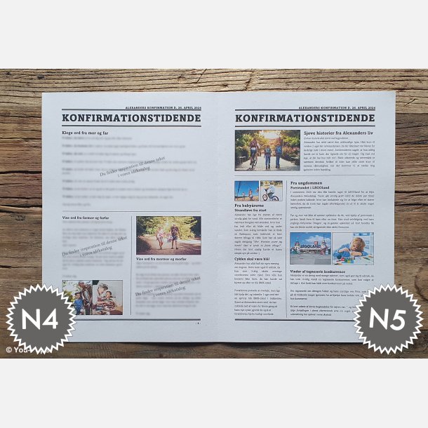 Konfirmationstidende | Build It