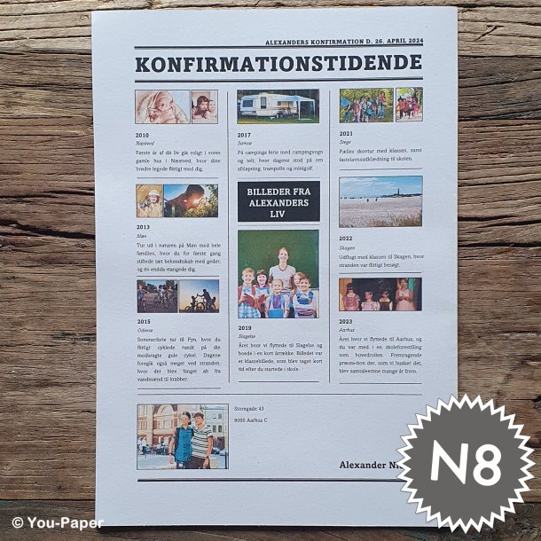 Konfirmationstidende | Build It