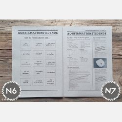 Konfirmationstidende | Build It i naturlook