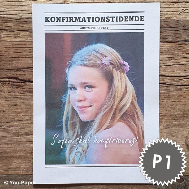 Konfirmationstidende | Build It
