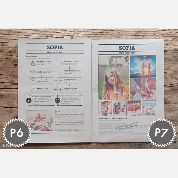 Konfirmationstidende | Build It i naturlook