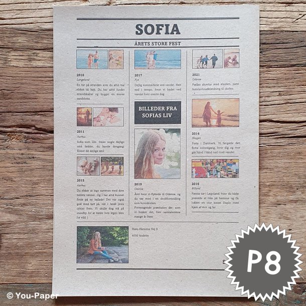 Konfirmationstidende | Build It i naturlook