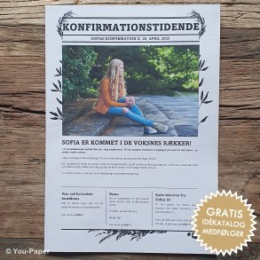 Konfirmationstidende | Classic Leaf