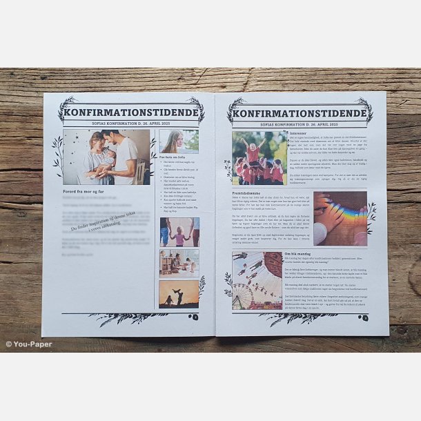 Konfirmationstidende | Classic Leaf
