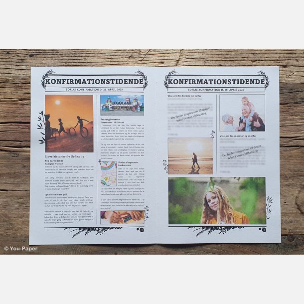 Konfirmationstidende | Classic Leaf