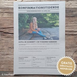 Konfirmationstidende | Classic i naturlook