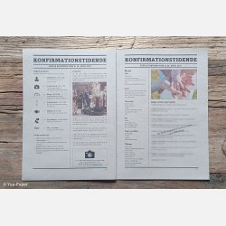 Konfirmationstidende | Classic i naturlook