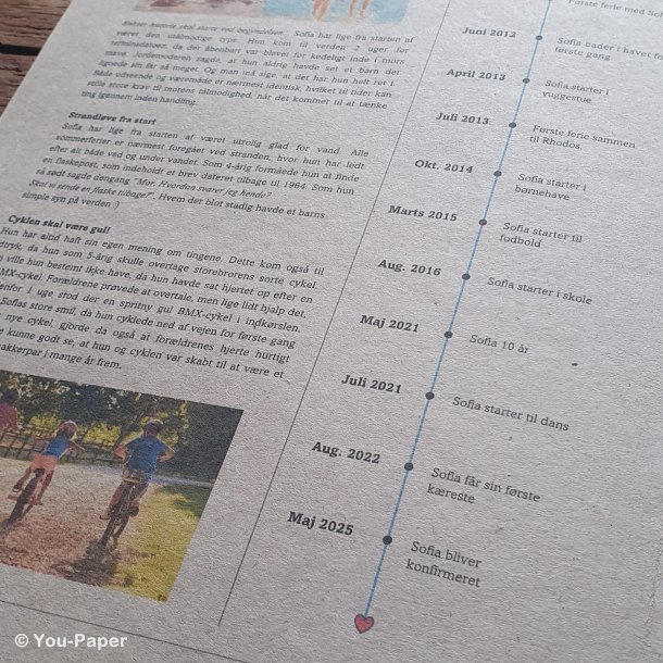 Konfirmationstidende | Colorful i naturlook