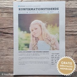 Konfirmationstidende | Colorful i naturlook