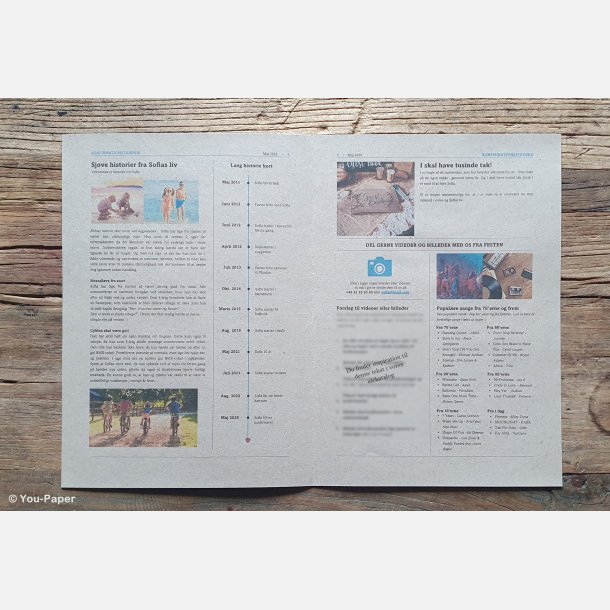 Konfirmationstidende | Colorful i naturlook